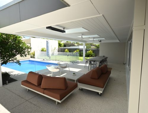 Seamless Skillion Patio with Integrated Skylights