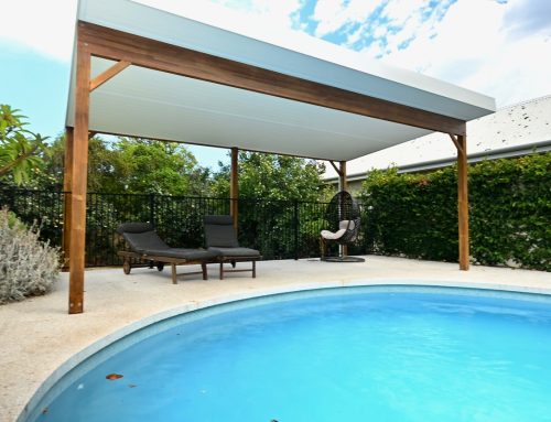 Pool Side Skillion Gazebo